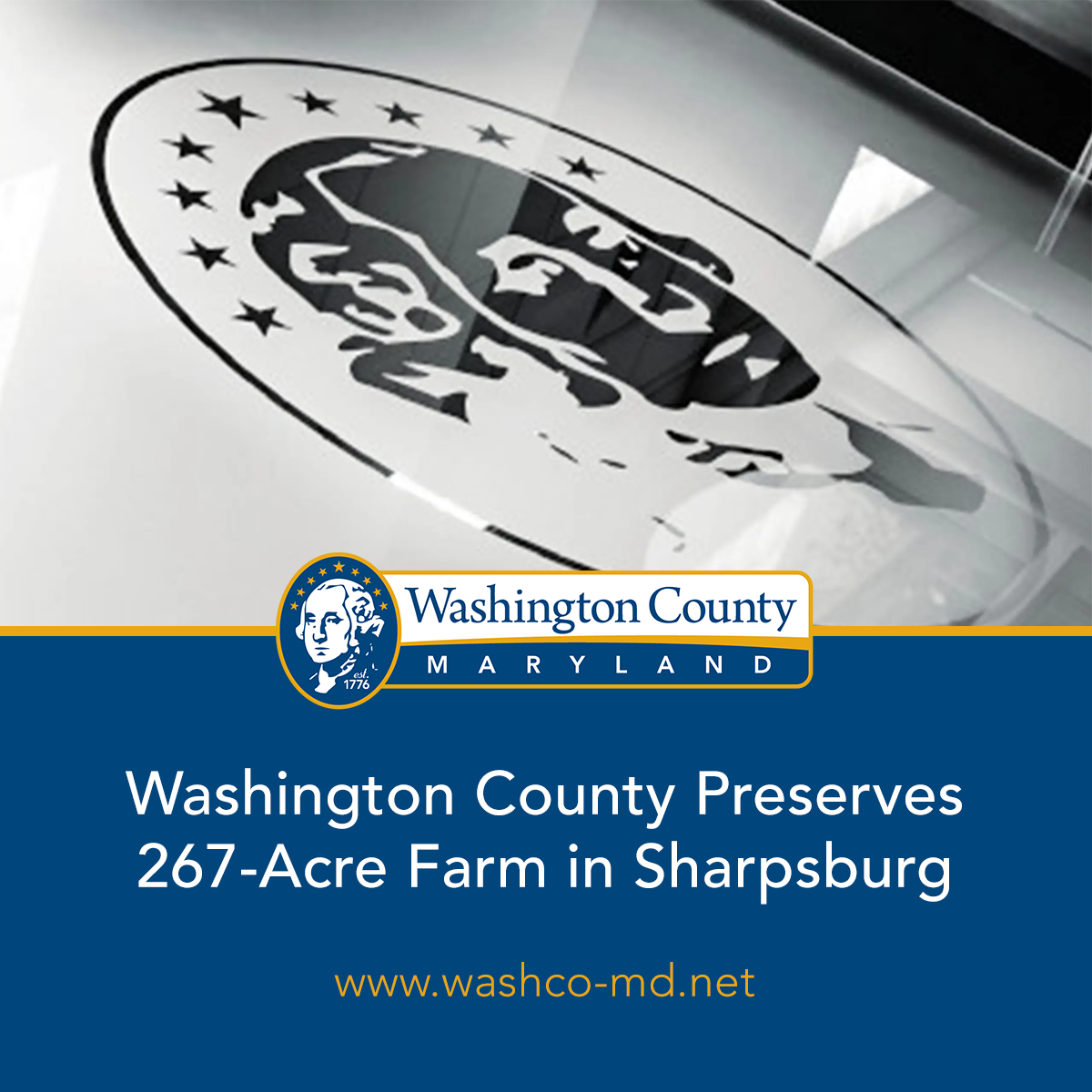 Washington County receives 267-acre farm in Sharpsburg