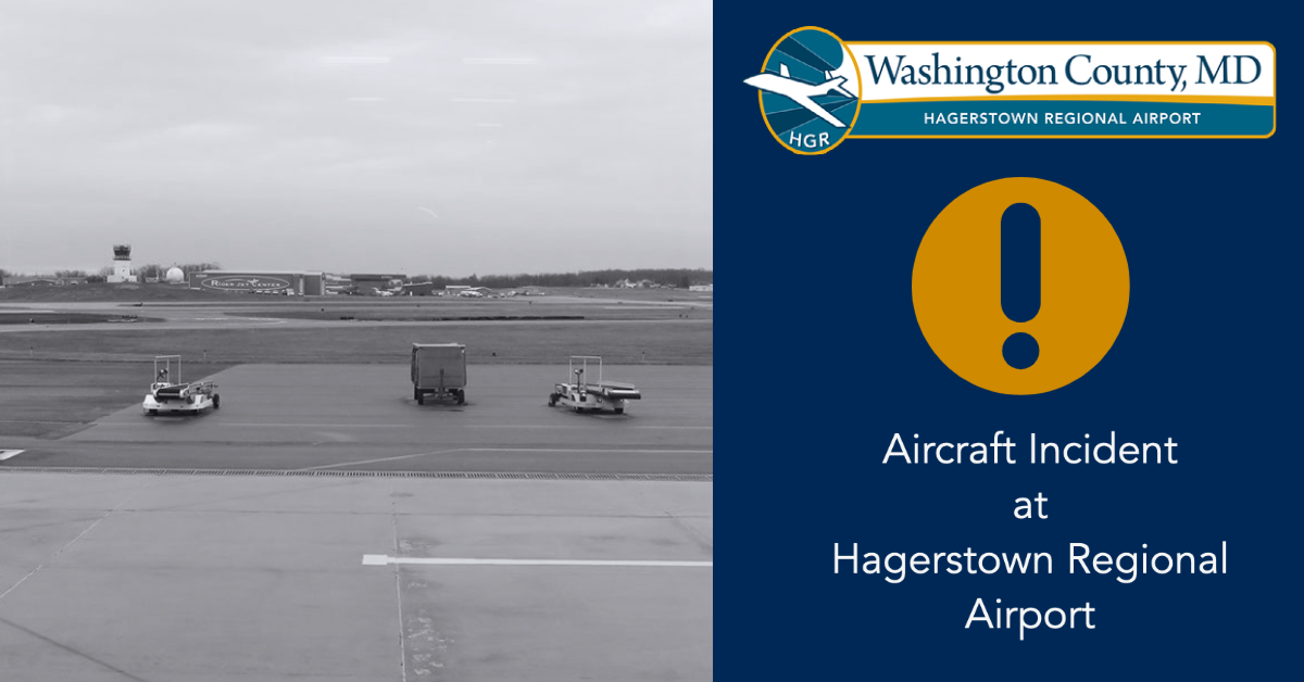 Aircraft Incident At Hagerstown Regional Airport - Washington County