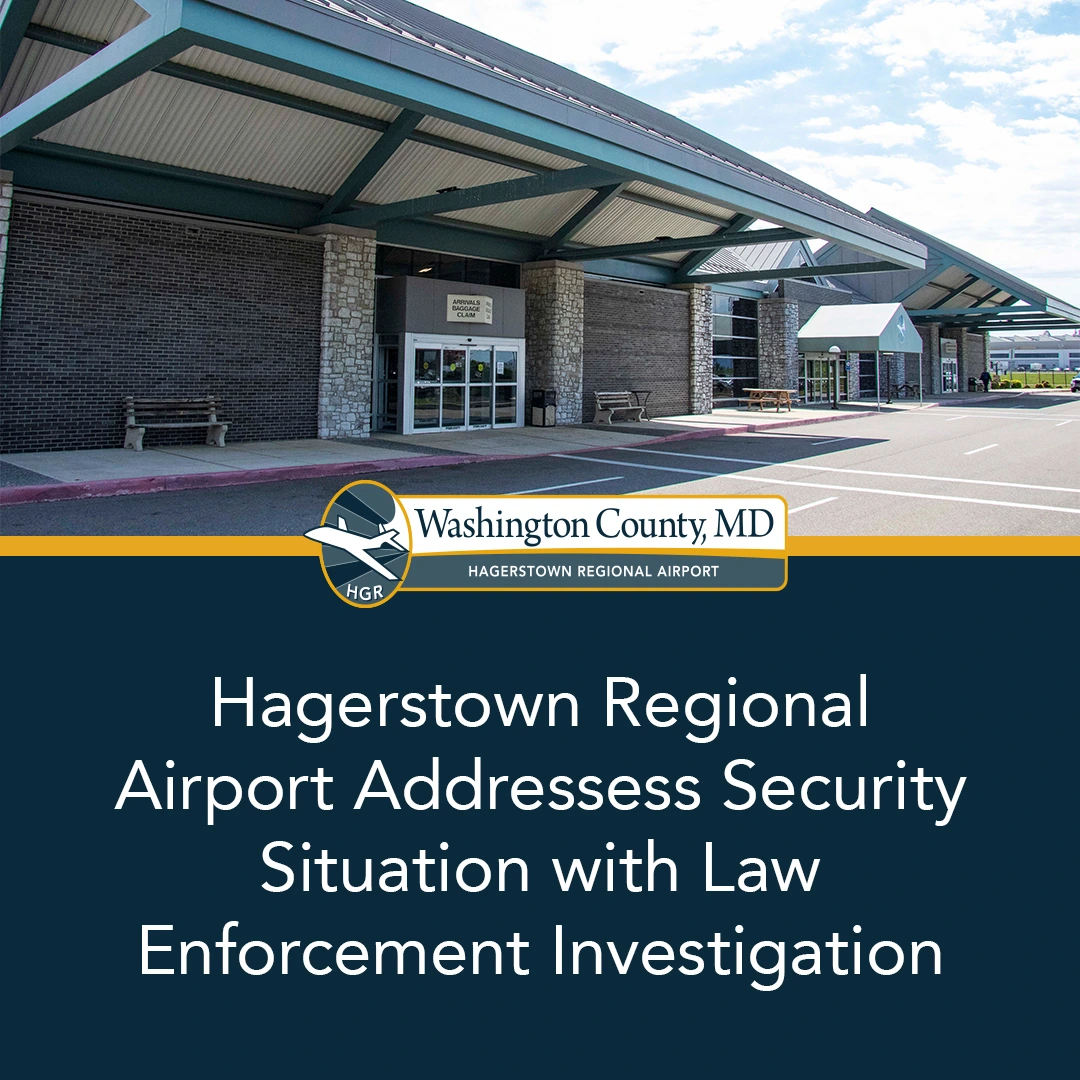 Hagerstown Regional Airport Addresses Security Situation With Law ...