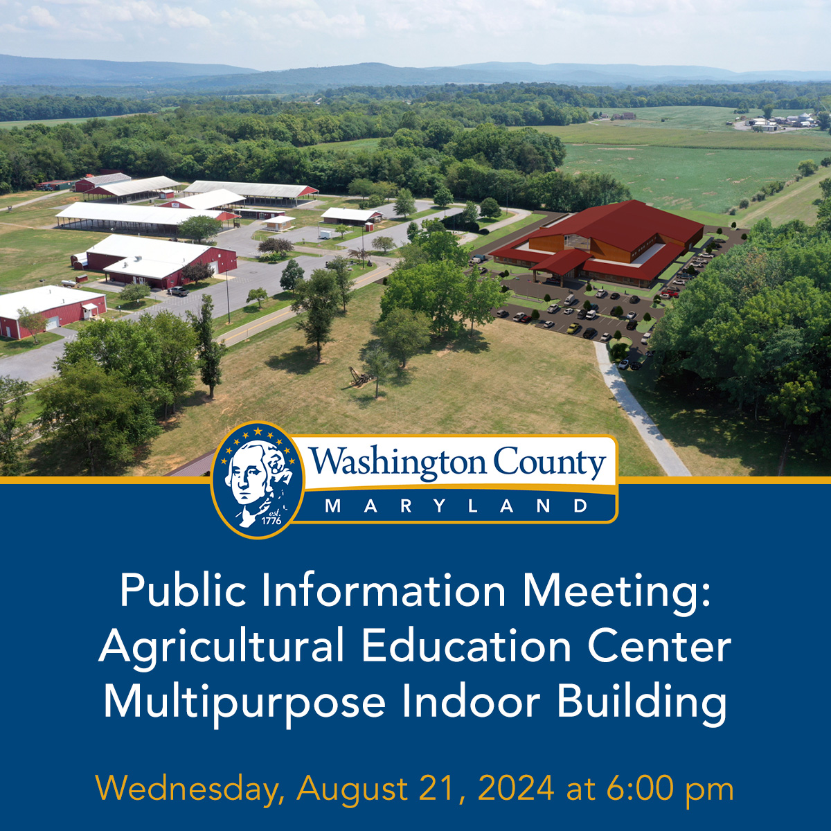 Public Information Event: Multipurpose Indoor Building of the Center for Agricultural Education